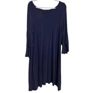 Zenana Premium Navy Dress Size Small